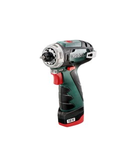 Metabo POWERMAXX BS BASIC 1400 RPM Zamek centralny 800 g Czarny, Czerwony