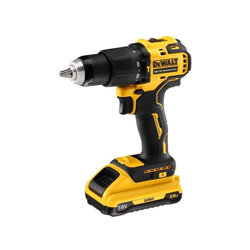 Wkrętarka udarowa Dewalt DCD709D2T z akumulatorem i ładowarką