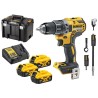 Wkrętarka akumulatorowa 18V + końcówka kątowa do bitów DCD791P3A DEWALT