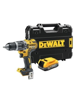 DEWALT.WKRĘTARKA UD.18V DCD796E1T 70/27Nm 1x1,7Ah POWERSTACK BEZ ŁADOWARKI, TSTAK