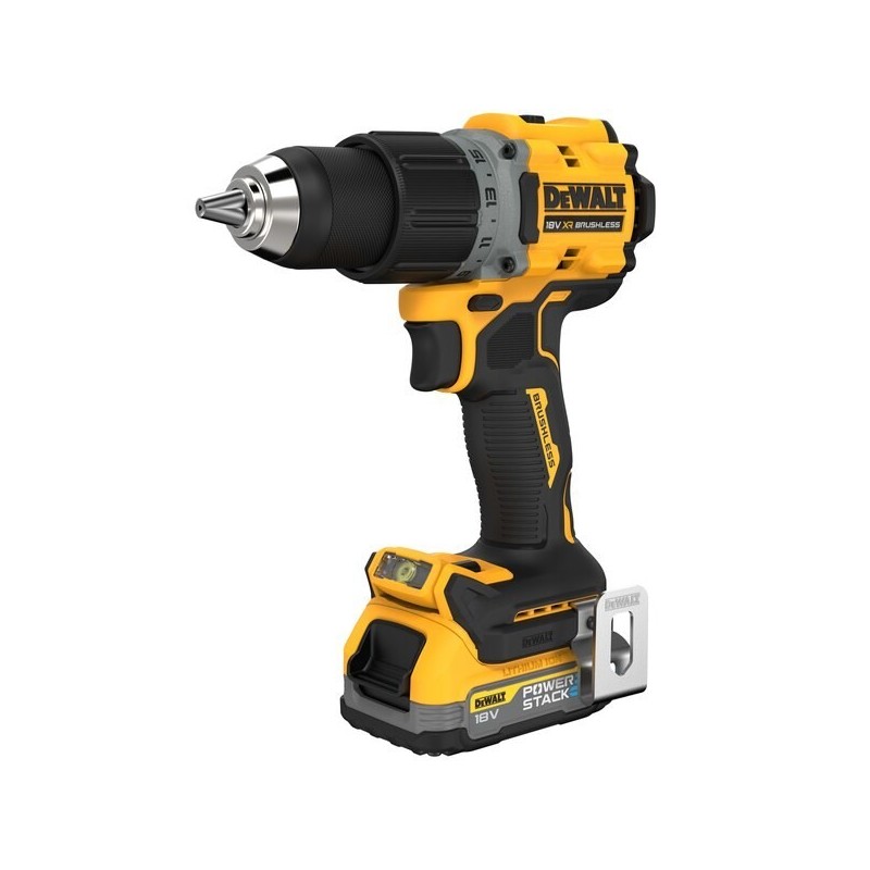 DeWALT DCD800E2T-QW wiertło 2000 RPM 1,28 kg Czarny, Żółty