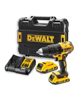 DeWALT DCD777D2T-QW wiertło 1750 RPM Klucz 1,15 kg Żółty