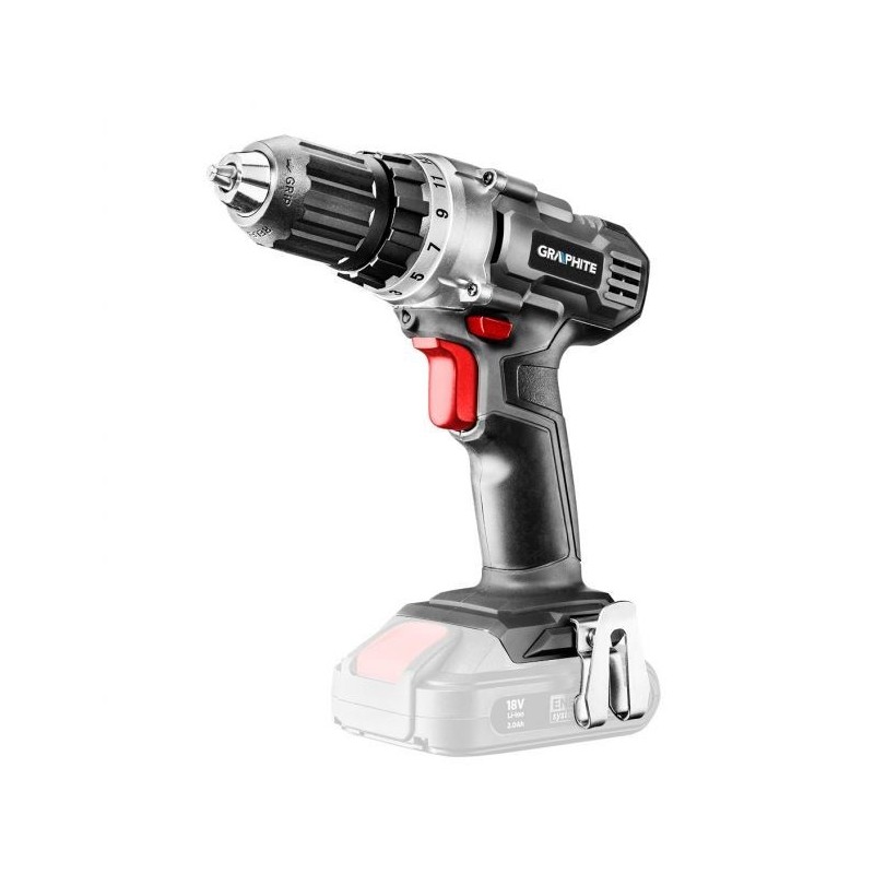 Wiertarko-wkrętarka akumulatorowa Energy+ 18V, Li-Ion, bez akumulatora, 58G000 Graphite