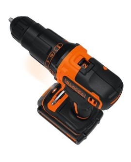 Black & Decker BDCHD18K1B2-QW wiertło 1400 RPM