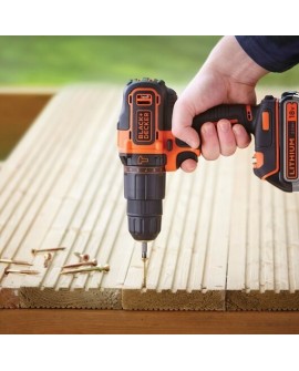 Black & Decker BDCHD18K1B2-QW wiertło 1400 RPM