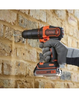 Black & Decker BDCHD18K1B2-QW wiertło 1400 RPM
