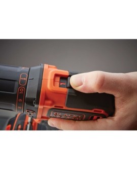 Black & Decker BDCHD18K1B2-QW wiertło 1400 RPM