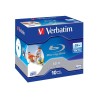 Verbatim BD-R SL 25GB 6x Printable 10 Pack Jewel Case 10 szt.