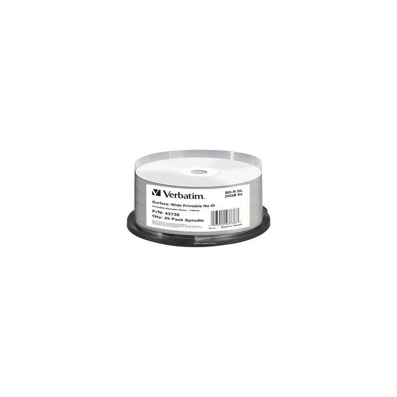Verbatim 43738 płyta Blu-Ray BD-R 25 GB 25 szt.