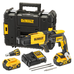 DEWALT 18V XR Wkrętarka do płyt k-g 2 X 5Ah
