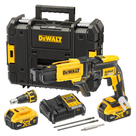 DEWALT 18V XR Wkrętarka do płyt k-g 2 X 5Ah
