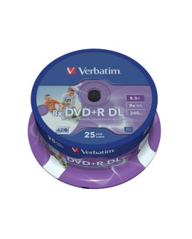 Płyta DVD Verbatim 43667 (8,5GB 8x 25szt. Cake)