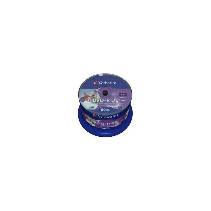 Verbatim 43703 płyta DVD 8,5 GB DVD-R 50 szt.