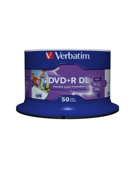 Verbatim 43703 płyta DVD 8,5 GB DVD-R 50 szt.