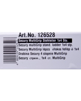 Drabina 4 stopniowa aluminiowa Krause Secury 126528