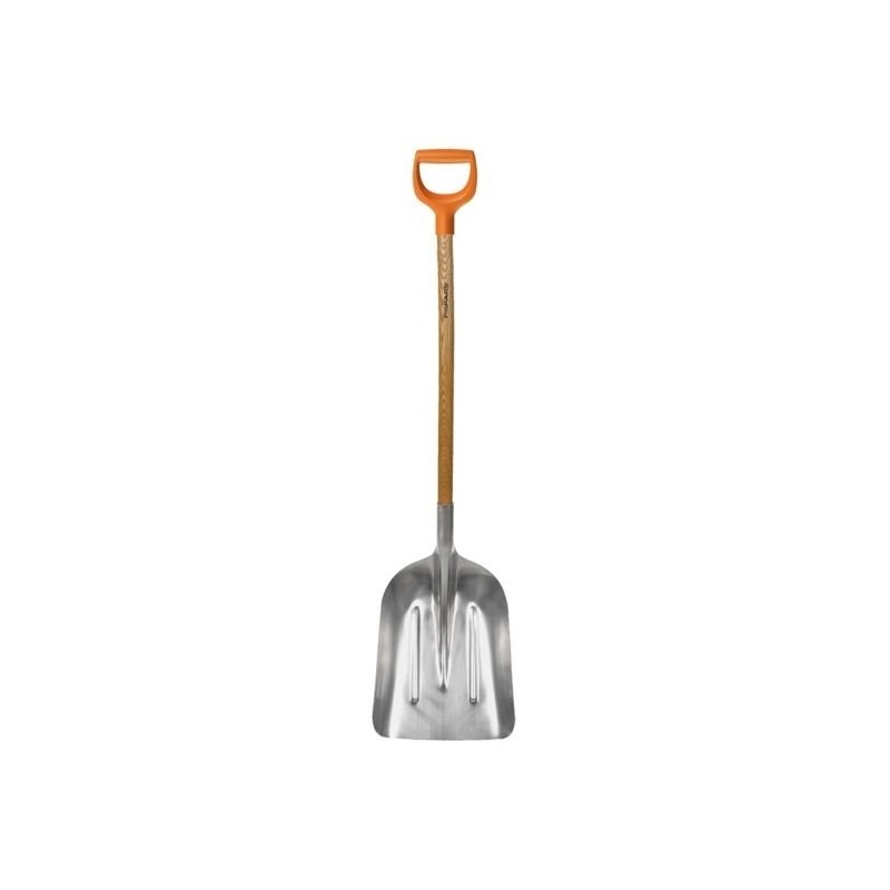 Fiskars 1001637 szufla/łopata Łopata do zboża Aluminium, Polipropylen (PP) Aluminium, Drewno