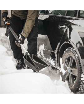 FISKARS SZUFLA SAMOCHODOWA DO ŚNIEGU TELESKOPOWY TRZONEK X-SERIES