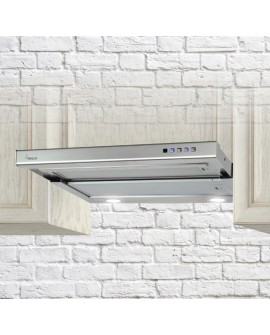 Okap podszafkowy teleskopowy AKPO WK-7 LIGHT PLUS 60 INOX (600mm kolor inox)