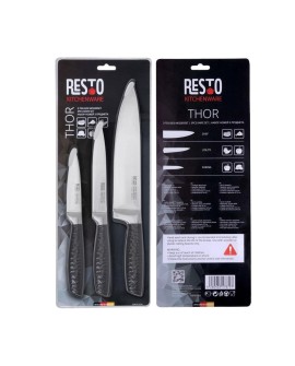 KNIFE SET 3PCS/95502 RESTO