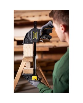 Stanley FATMAX XL Zacisk stolarski 30 cm Czarny, Żółty