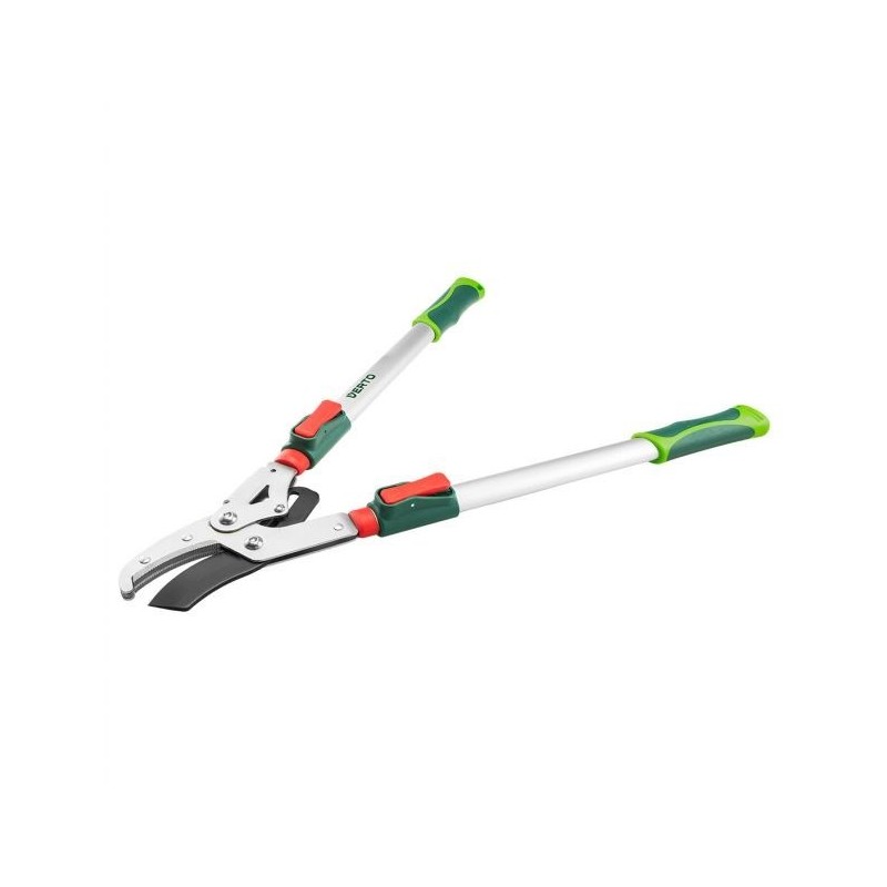 Sekator do gałęzi kowadełkowy teleskopowy 670 mm, średnica cięcia 45 mm, uchwyty aluminiowe Verto