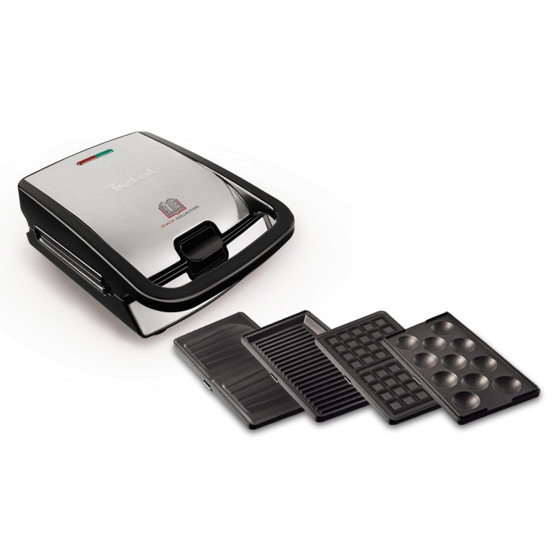 Opiekacz Tefal SW854D (700W kolor inox)