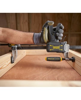 Stanley FATMAX FMHT83008-0 klamra Zacisk F. 46 cm Czarny, Szary, Żółty
