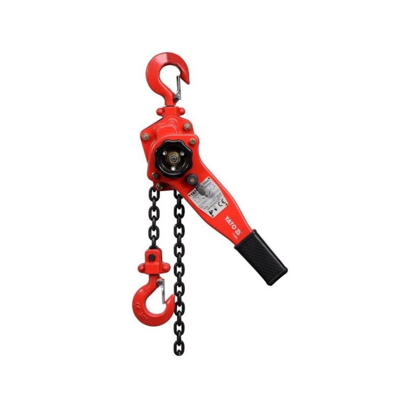 Yato YT-58962 wyciągnik mechaniczny 750 kg 1,5 m Czerwony