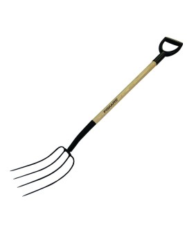FISKARS WIDŁY TRZON DREWNIANY 4 ZĘBY 250