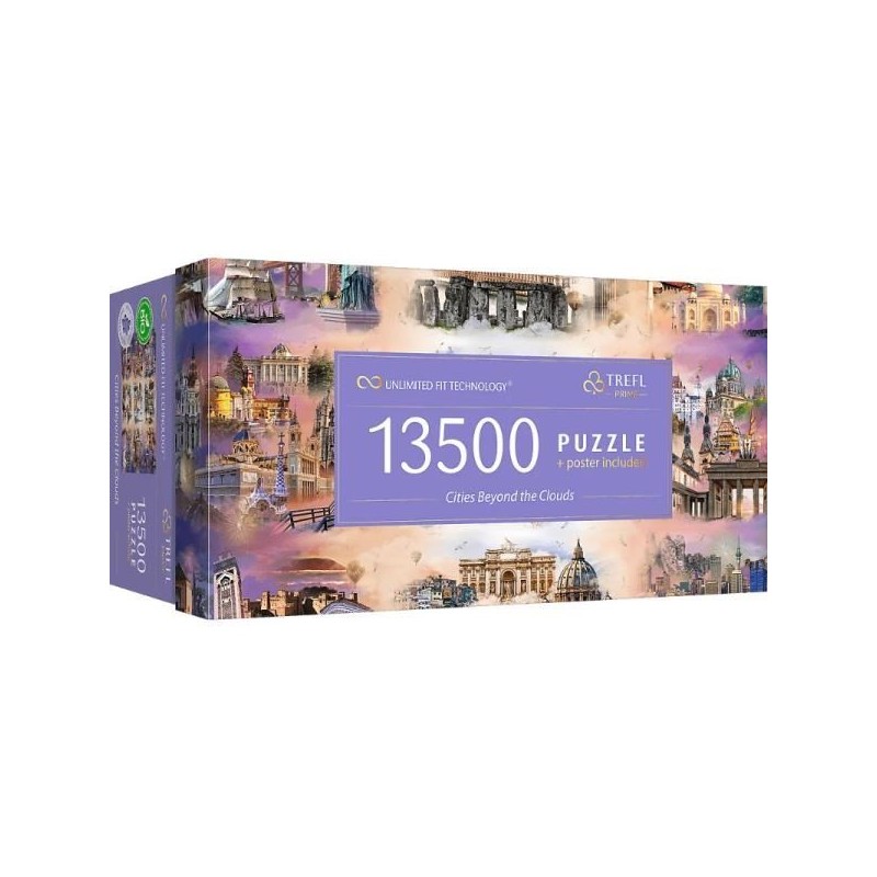 Puzzle Prime 13500 el. Cities beyond the clouds 81030 TREFL