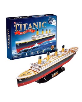 Cubic Fun Puzzle 3D Statek Titanic - T4011H