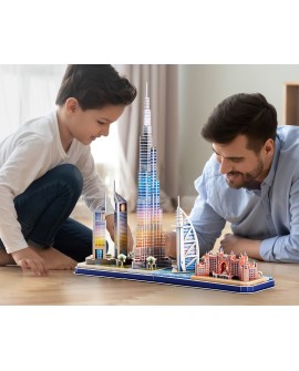 Van der Meulen 2010329 puzzle Puzzle 3D 182 szt. Budynki