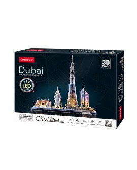 Van der Meulen 2010329 puzzle Puzzle 3D 182 szt. Budynki