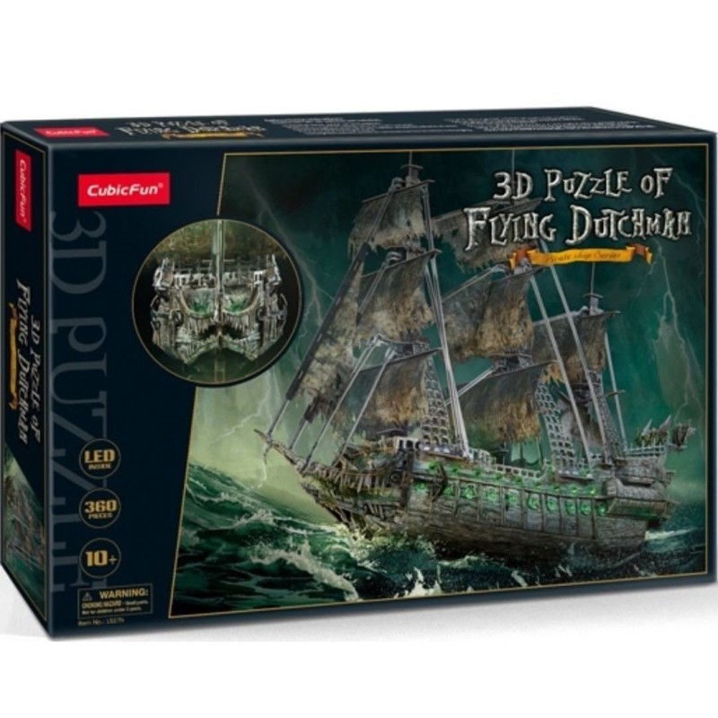 Cubic Fun Puzzle 3D LED Latający Holender