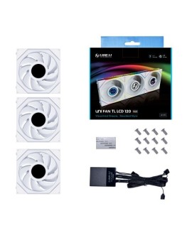 Lian Li UNI FAN TL LCD Obudowa komputera Wentylator 12 cm Biały