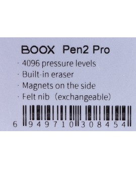 Onyx Boox Pen 2 Pro rysik z gumką Czarny