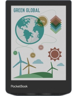 Ebook PocketBook Verse Pro Color 634 6" E-Ink Kaleido 3 16GB Wi-Fi Stormy Sea