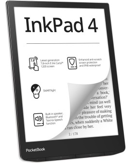Ebook PocketBook InkPad 4 743 7,8" 32GB Wi-Fi Stardust Silver