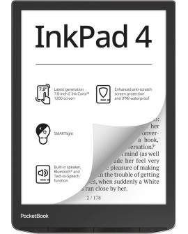 Ebook PocketBook InkPad 4 743 7,8" 32GB Wi-Fi Stardust Silver
