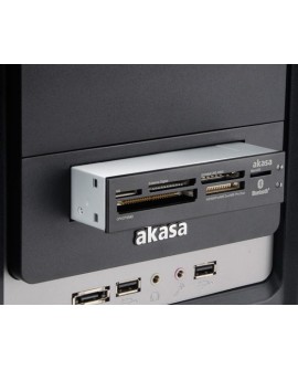 Akasa AK-ICR-11 Wewnętrzny czytnik kart pamięci 3,5 cala z Bluetooth