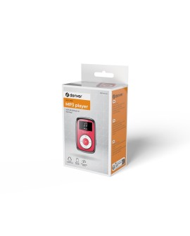 Odtwarzacz MP3 Denver MPS-316R 1" 16GB różowy