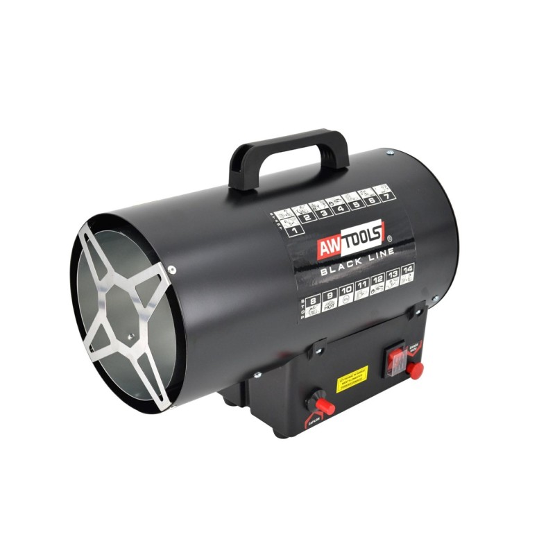 AW NAGRZEWNICA GAZOWA 15KW HG15 /BLACK LINE