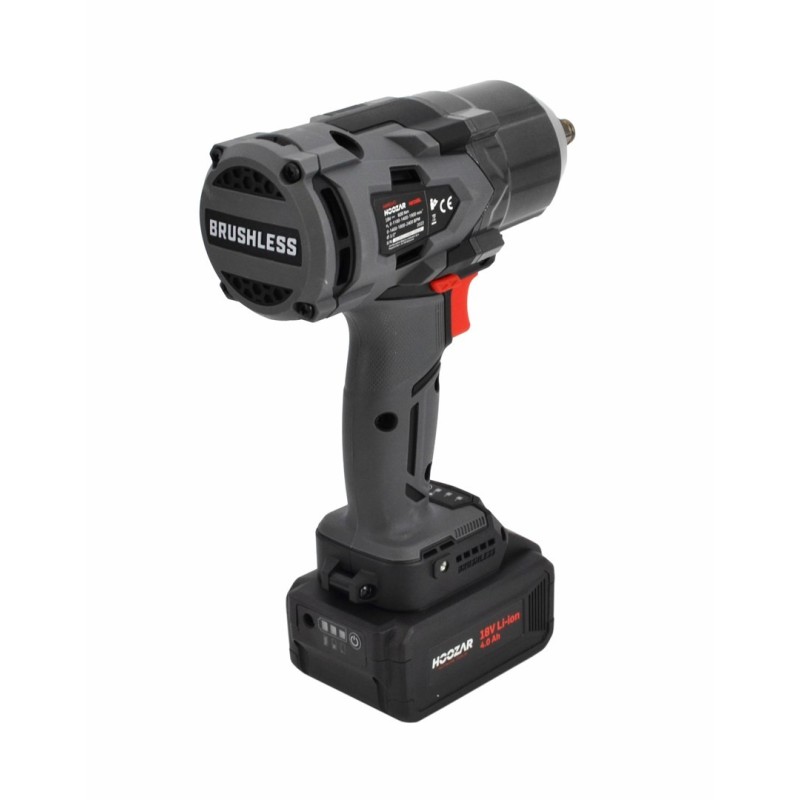 HOOZAR KLUCZ UDAROWY BEZSZCZOTKOWY 1/2" 18V 2x4.0Ah 1000 N.m. IW30BLM2