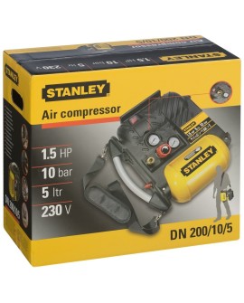 Sprężarka bezolejowa 230V 1,5Km ,5L STANLEY (WYPRZEDAŻ)