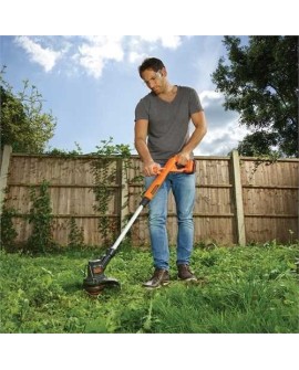 Black & Decker ST182320 przecinarka do pędzli/trymer Bateria Czarny, Pomarańczowy