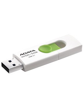 ADATA FLASHDRIVE UV320 64GB USB3.1 White-Green