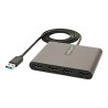 StarTech.com USB32HD4 zewnętrzna karta graficzna usb 1920 x 1080 px Szary