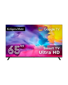 Telewizor Kruger&amp Matz 65&quot UHD Google TV DVB-T2/T/C H.265 HEVC