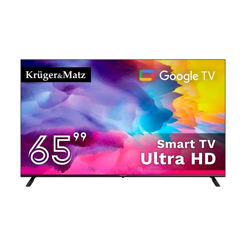 Telewizor Kruger&amp Matz 65&quot UHD Google TV DVB-T2/T/C H.265 HEVC