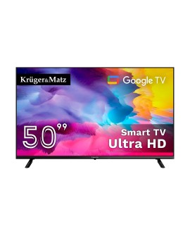 Telewizor Kruger&Matz 50" UHD Google TV DVB-T2/T/C H.265 HEVC